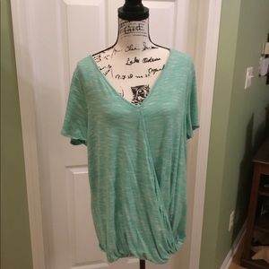 Cute Apt. 9 mint green top size 0X